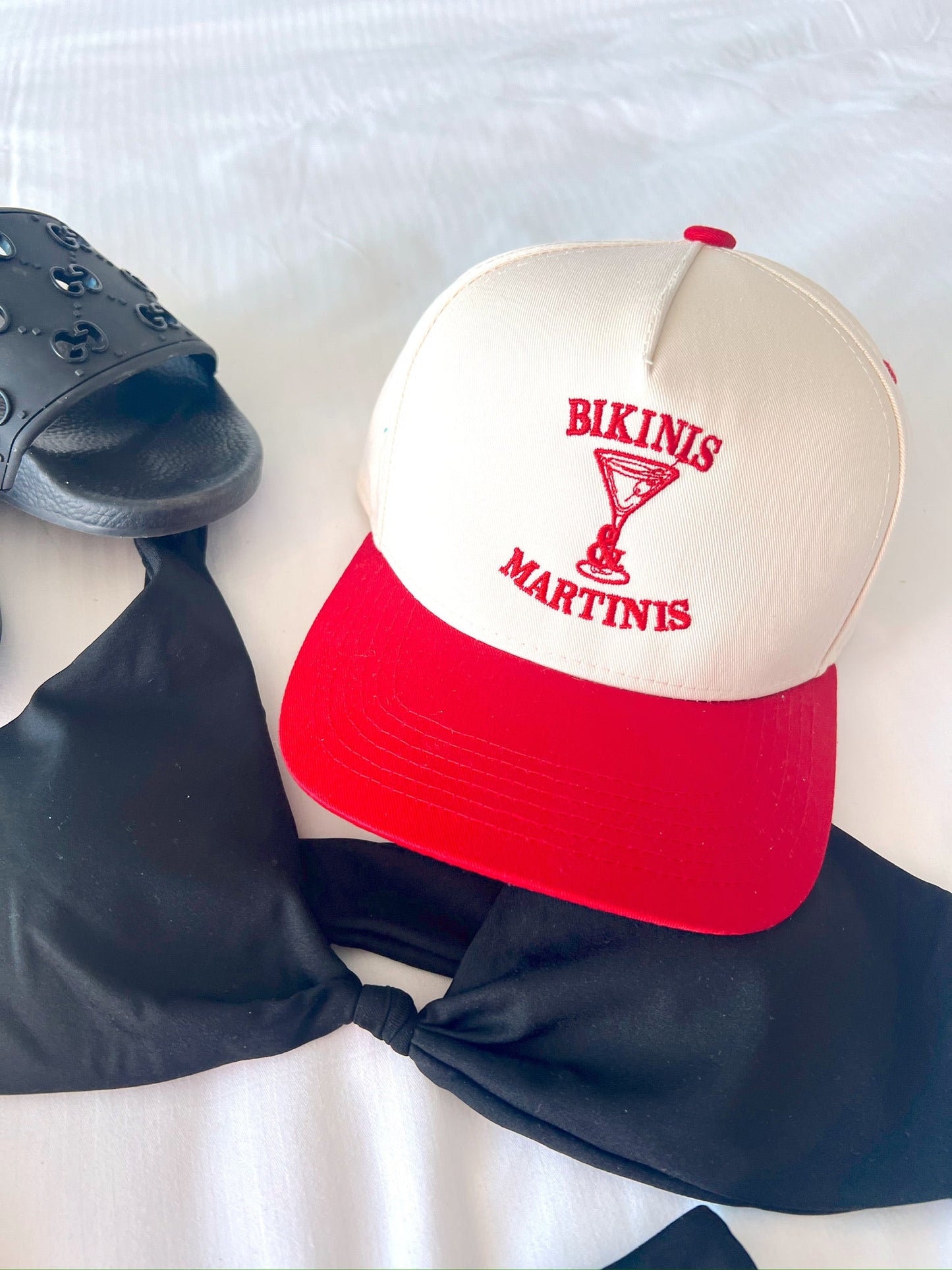 Bikinis & Martinis Vintage Trucker Hat