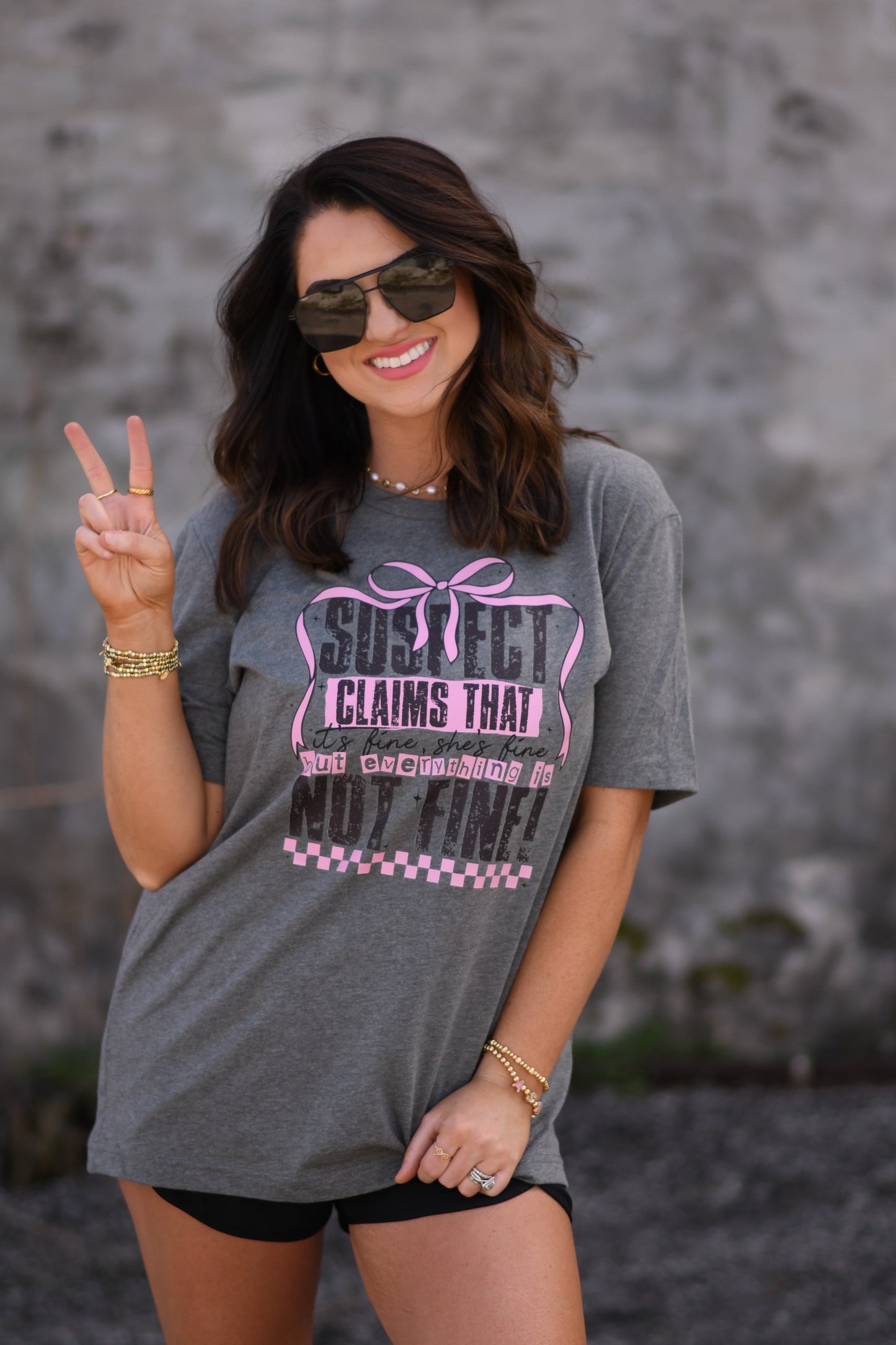 Suspect Claims she’s Fine Tee