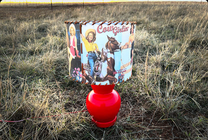 Cowgirlin’ Lampshade Large 14-inch