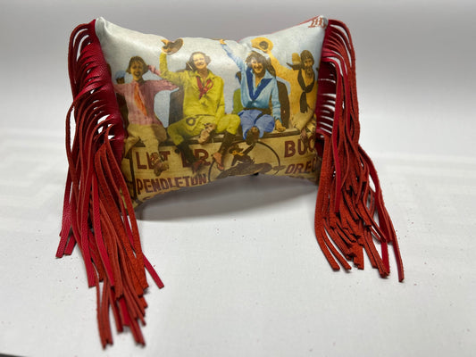 Let ‘er Buck Cowgirls Pillow