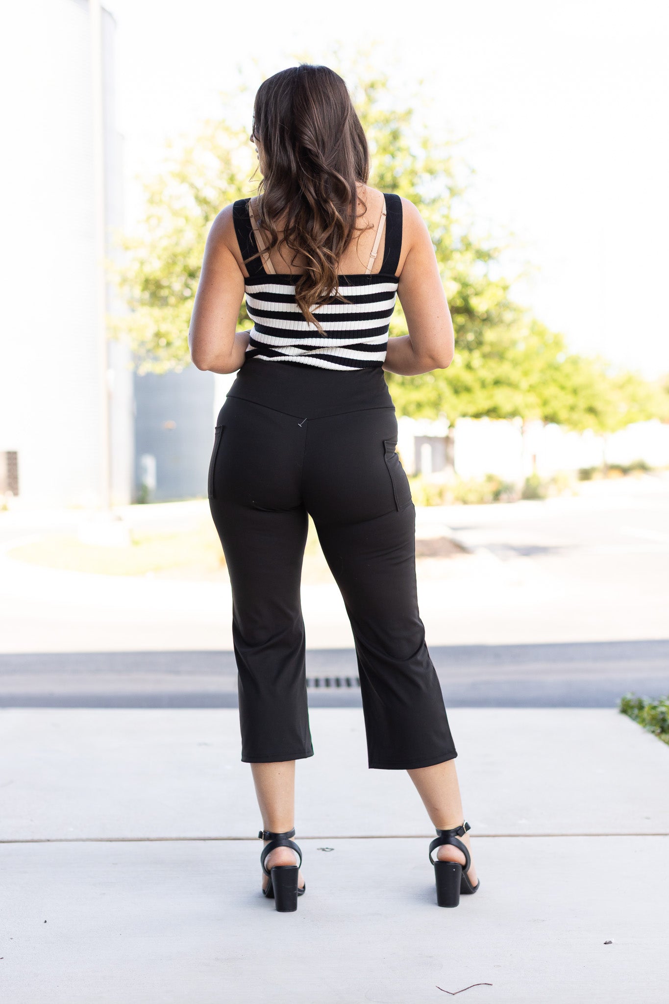 Ready to Ship |  The Faith - Tummy Control High Waisted Guacho Pants