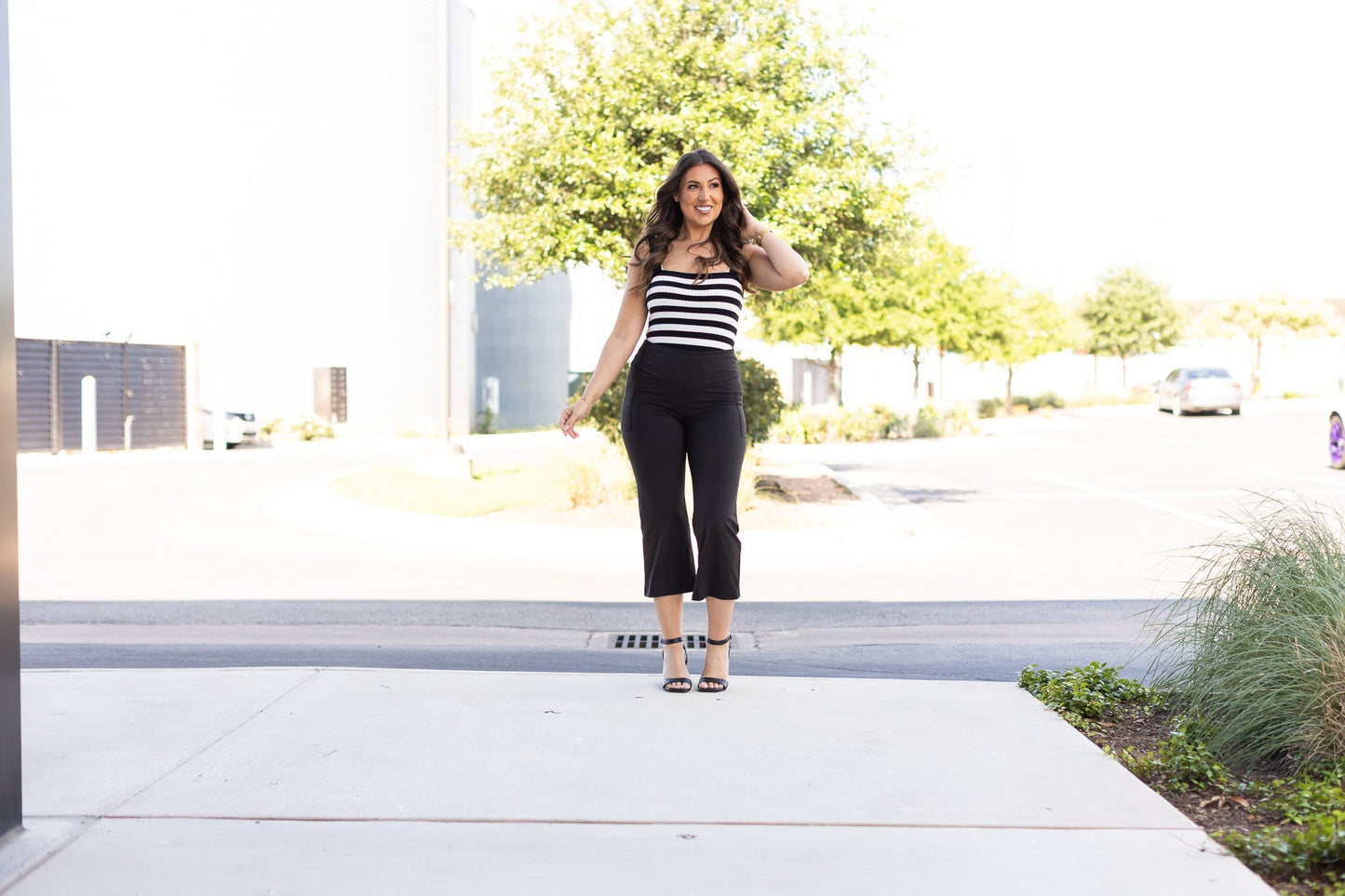 Ready to Ship |  The Faith - Tummy Control High Waisted Guacho Pants