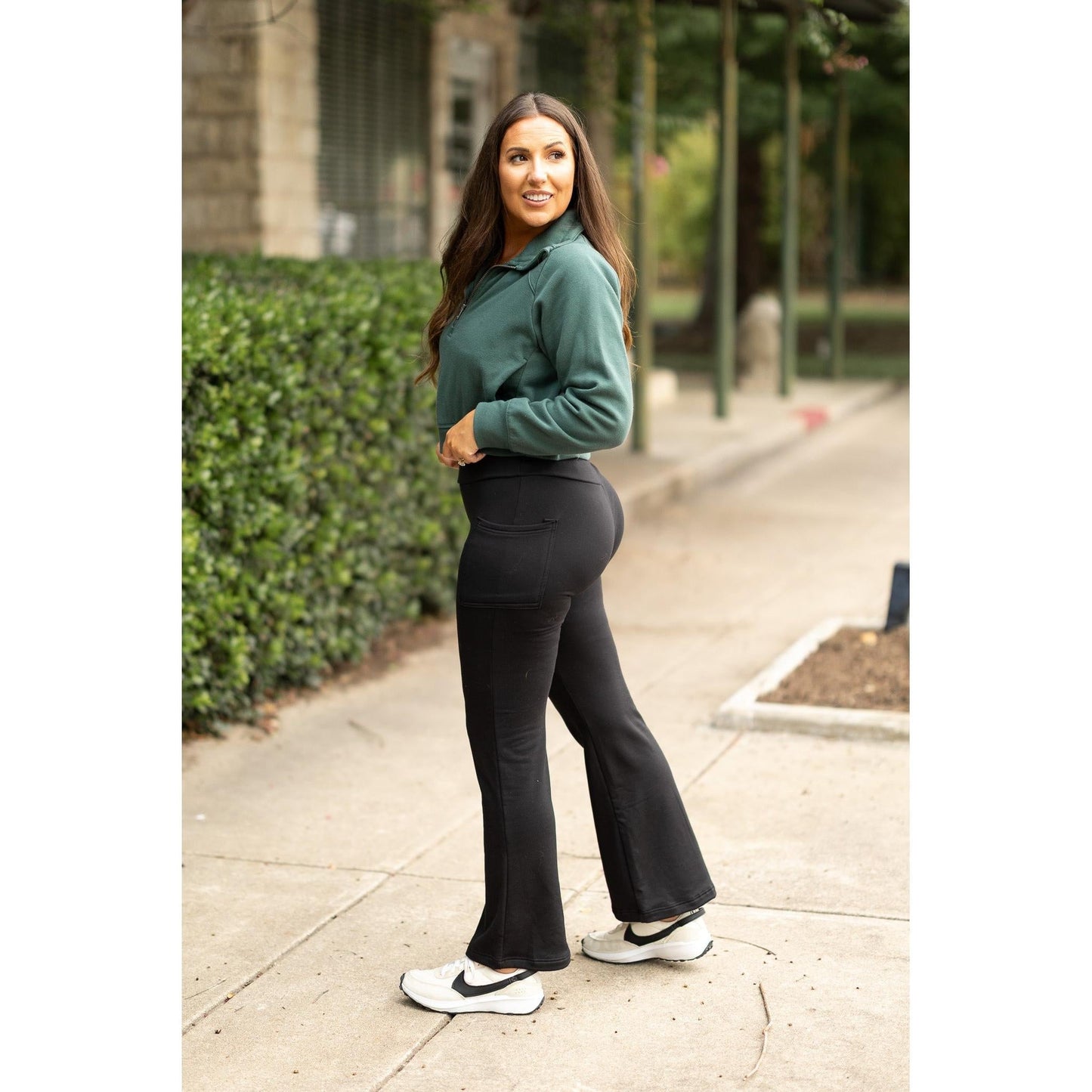 Ready to Ship | The Charlotte Fleece Bootcut