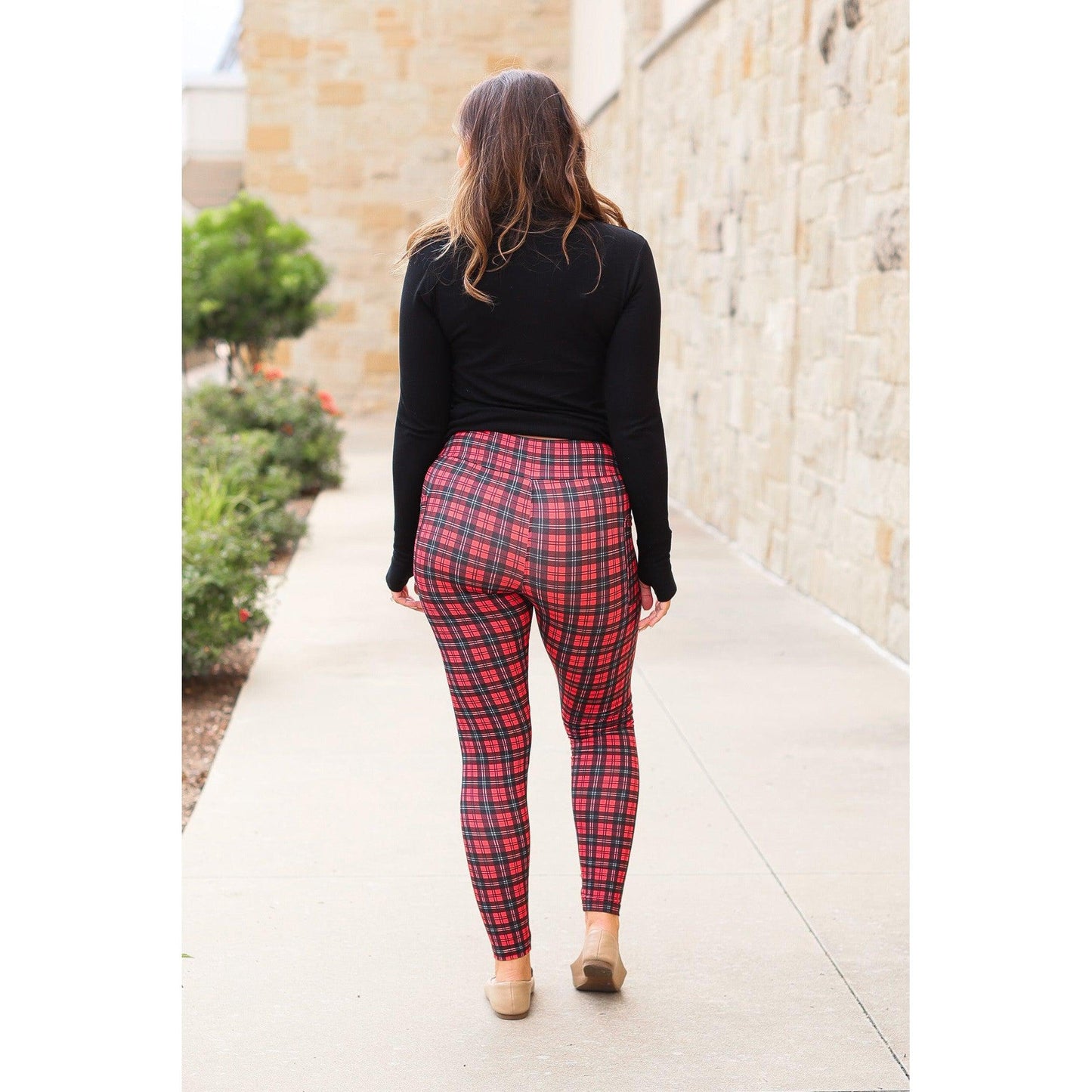 Ready to Ship | The Holly Plaid Leggings