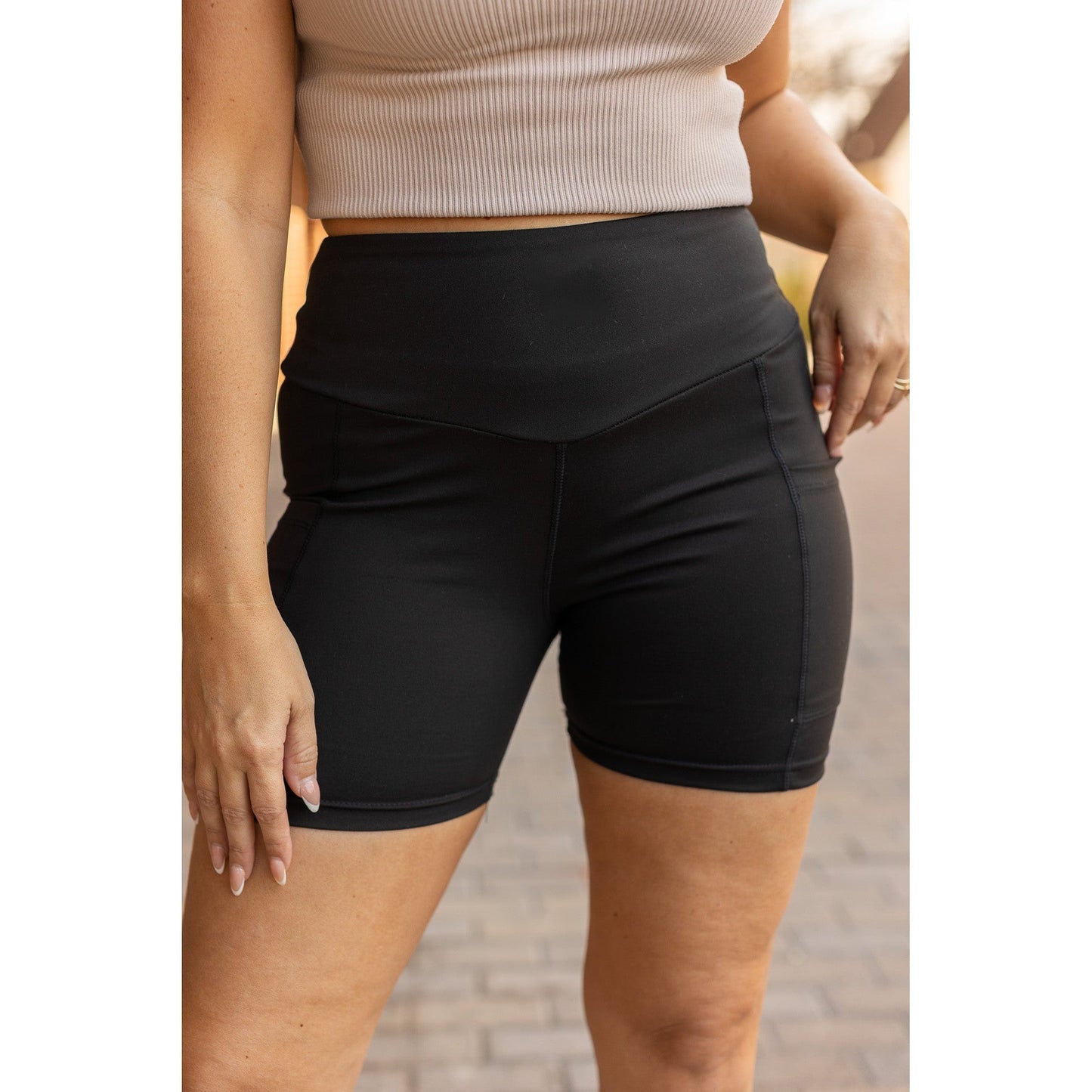 Ready to Ship | The Callie - Tummy Control Biker 5 Shorts