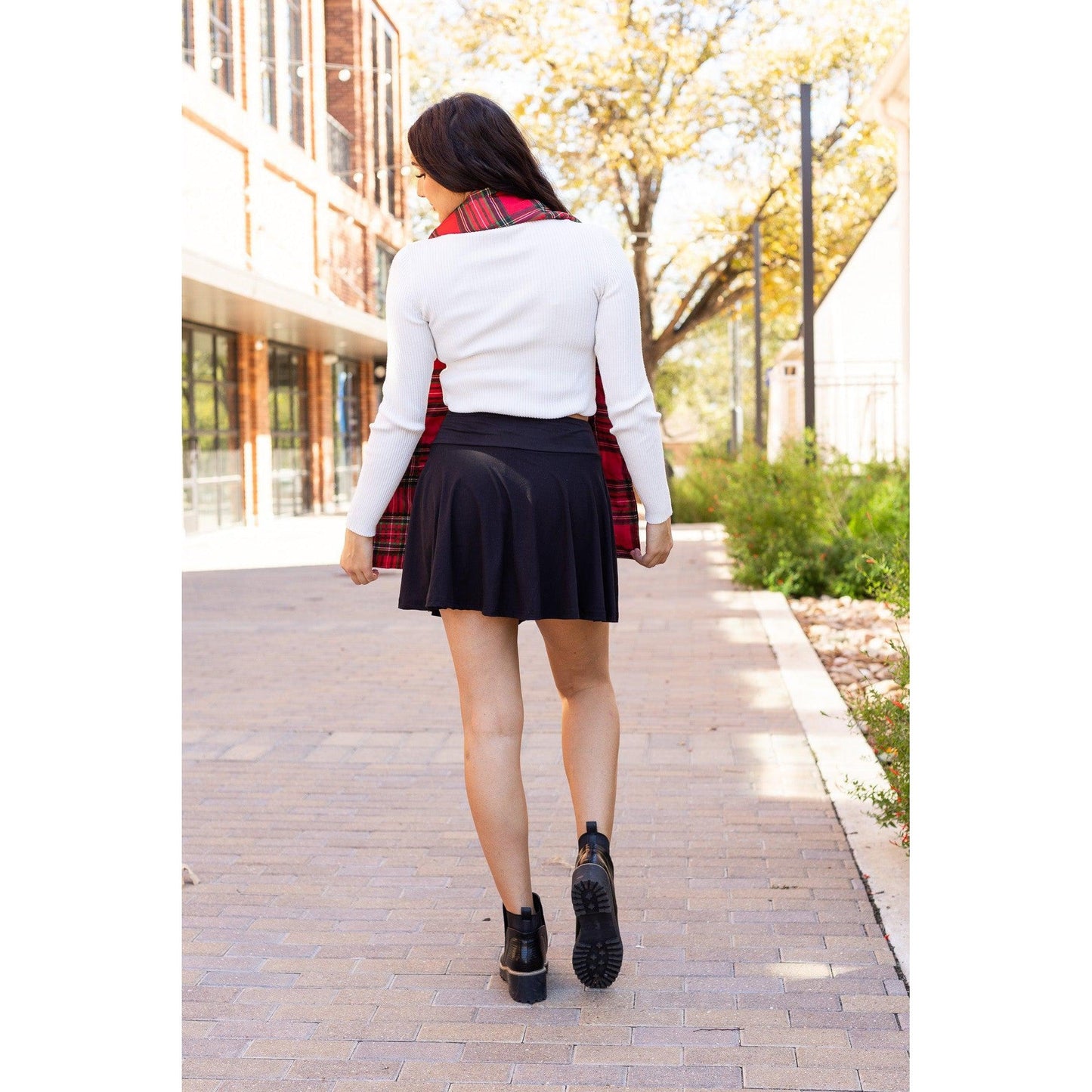 Ready to Ship | The Brielle Black Skort