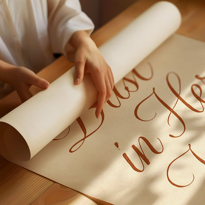 Dust in Her Veins Western Calligraphy Print