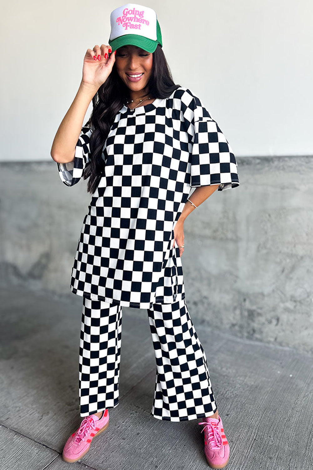 Black Checkered Set