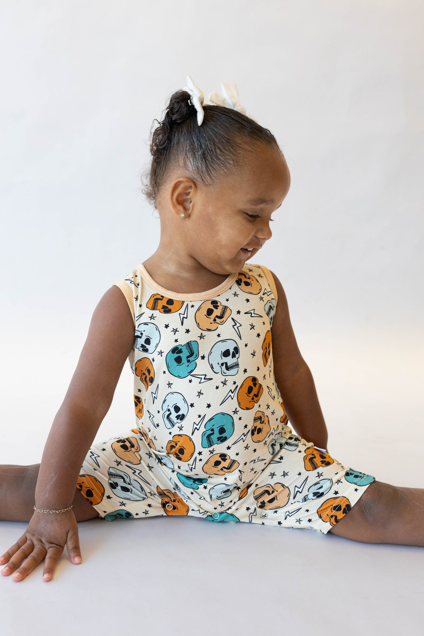 Skulls Shorty Tank Romper