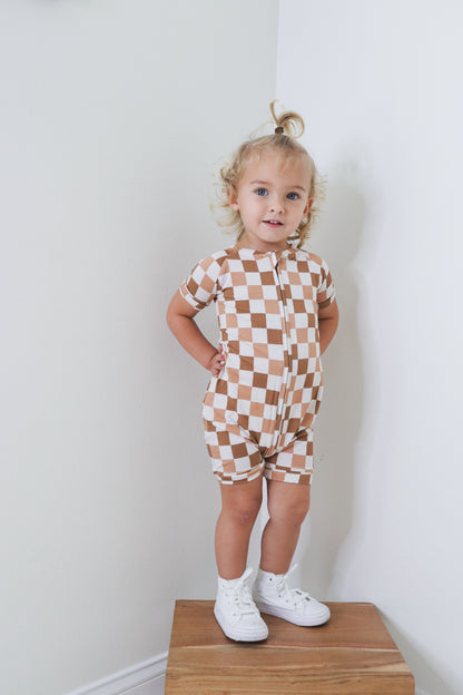 CHESTNUT CHECKERS DREAM SHORTIE