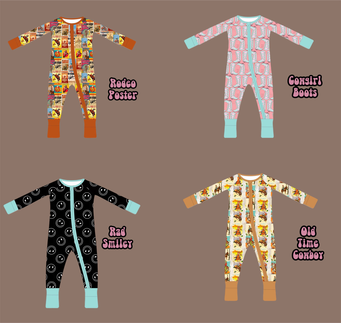 Bamboo Jammie Zip RTS