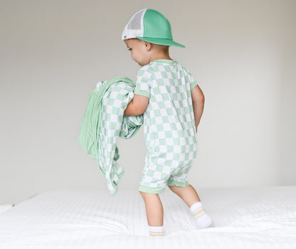 MINT CHECKERS DREAM SHORTIE