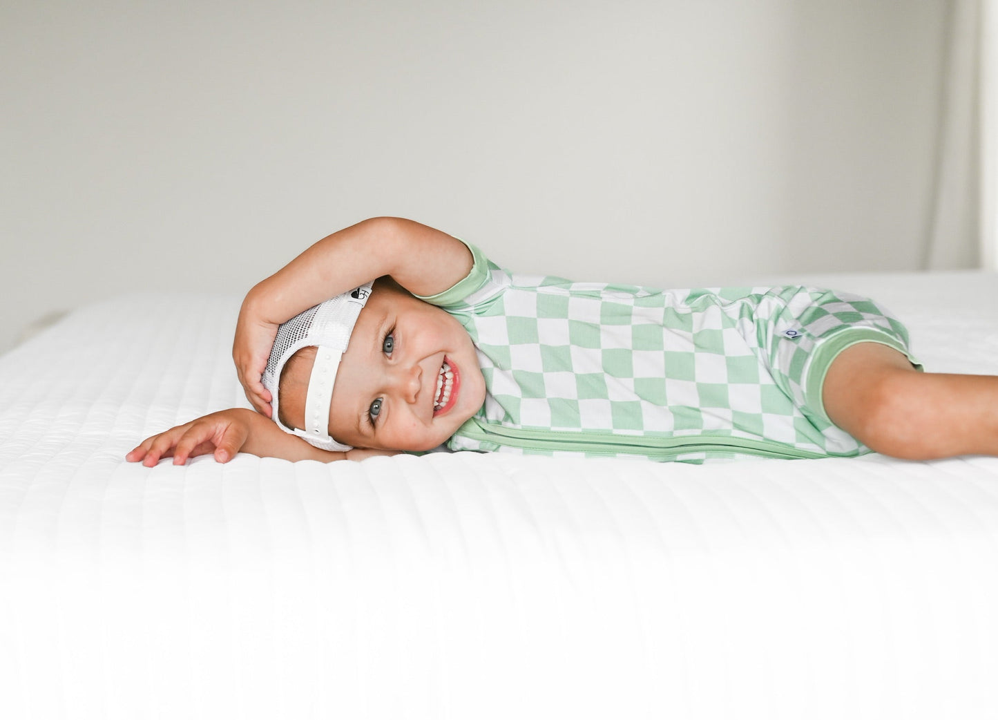 MINT CHECKERS DREAM SHORTIE