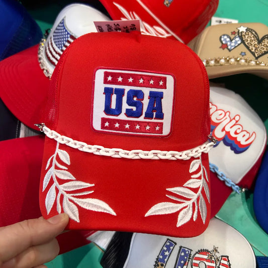 Retro USA Trucker Hat