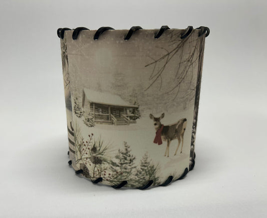 Winter Visitors Lampshade
