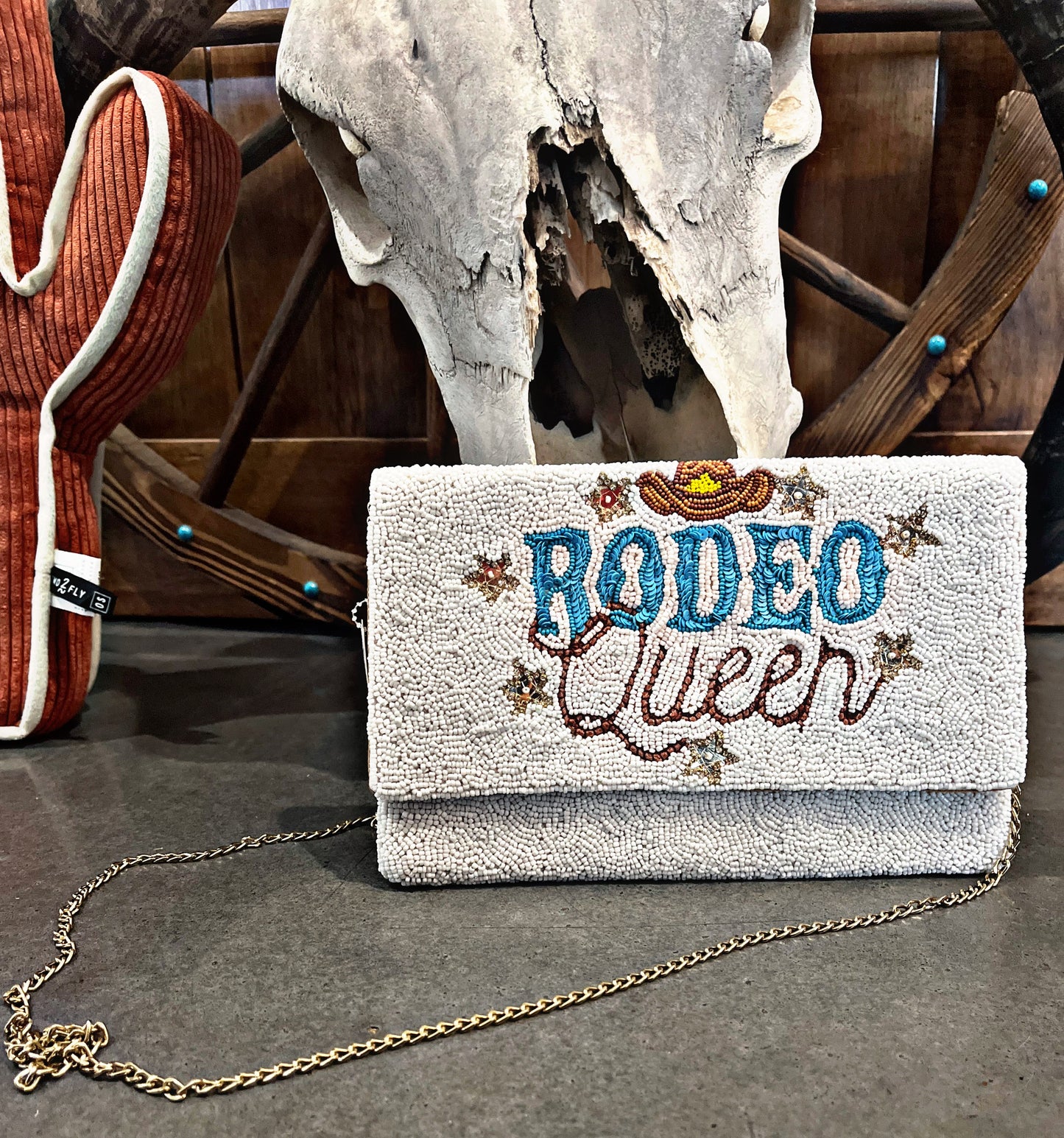 Beaded Rodeo Queen Bag