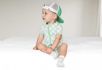 MINT CHECKERS DREAM SHORTIE