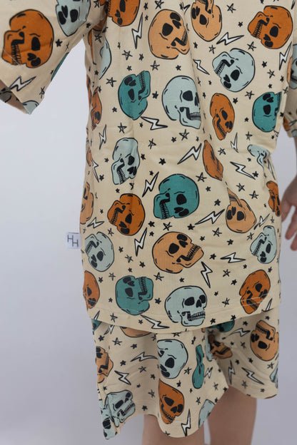 Skulls Boy's Casual Set