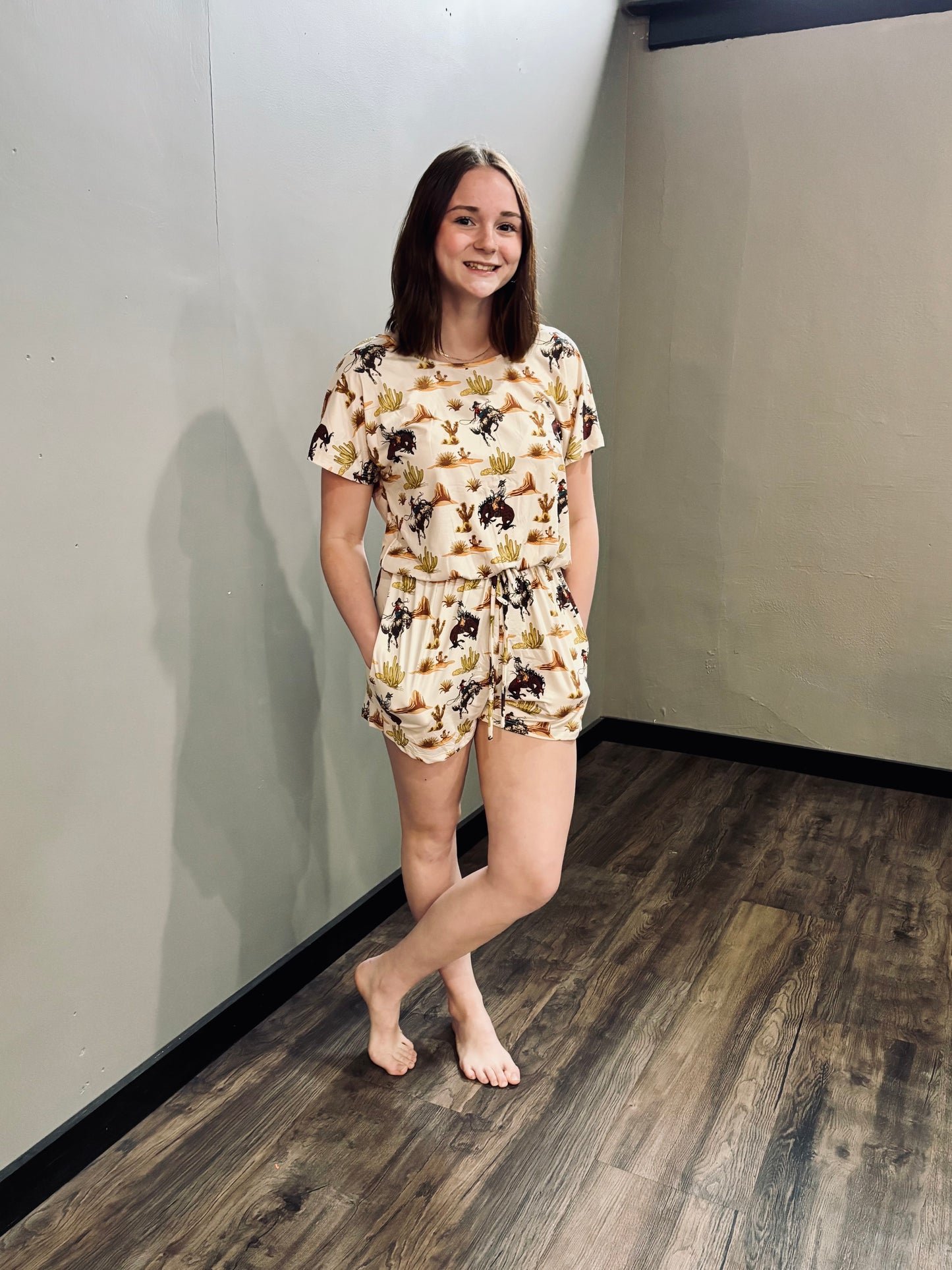 Down in the Desert Romper