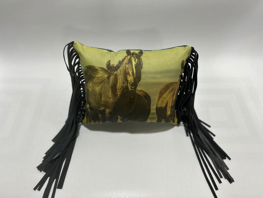 Mare and Colts Pillow