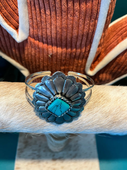 Turquoise Concho Bracelet