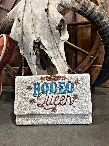 Beaded Rodeo Queen Bag