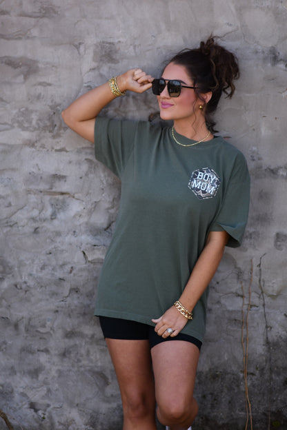 Boy Mom Camo Tee