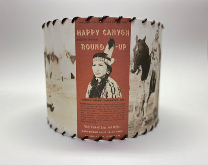 Pendleton Happy Canyon 1948 Lampshade