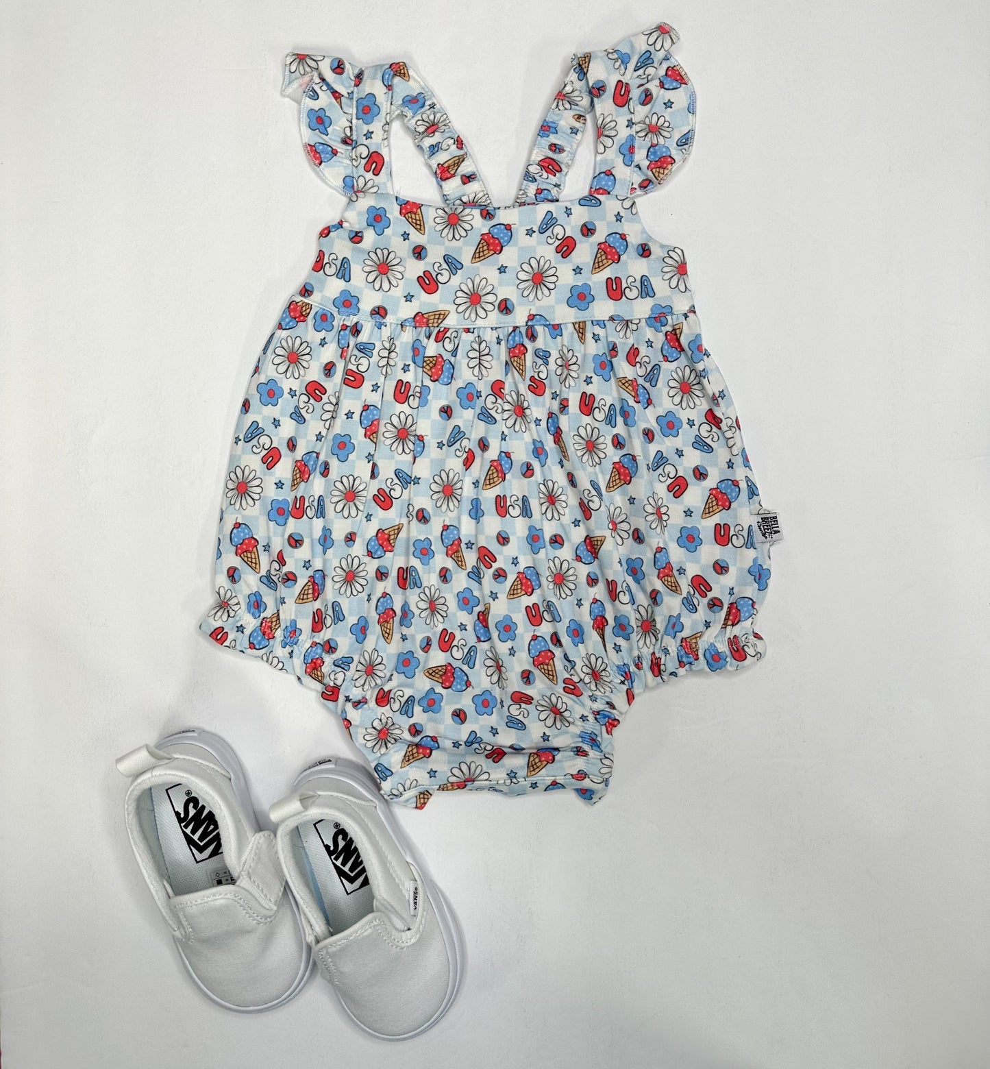 I scream, you scream, we all scream for ice cream Bamboo Romper