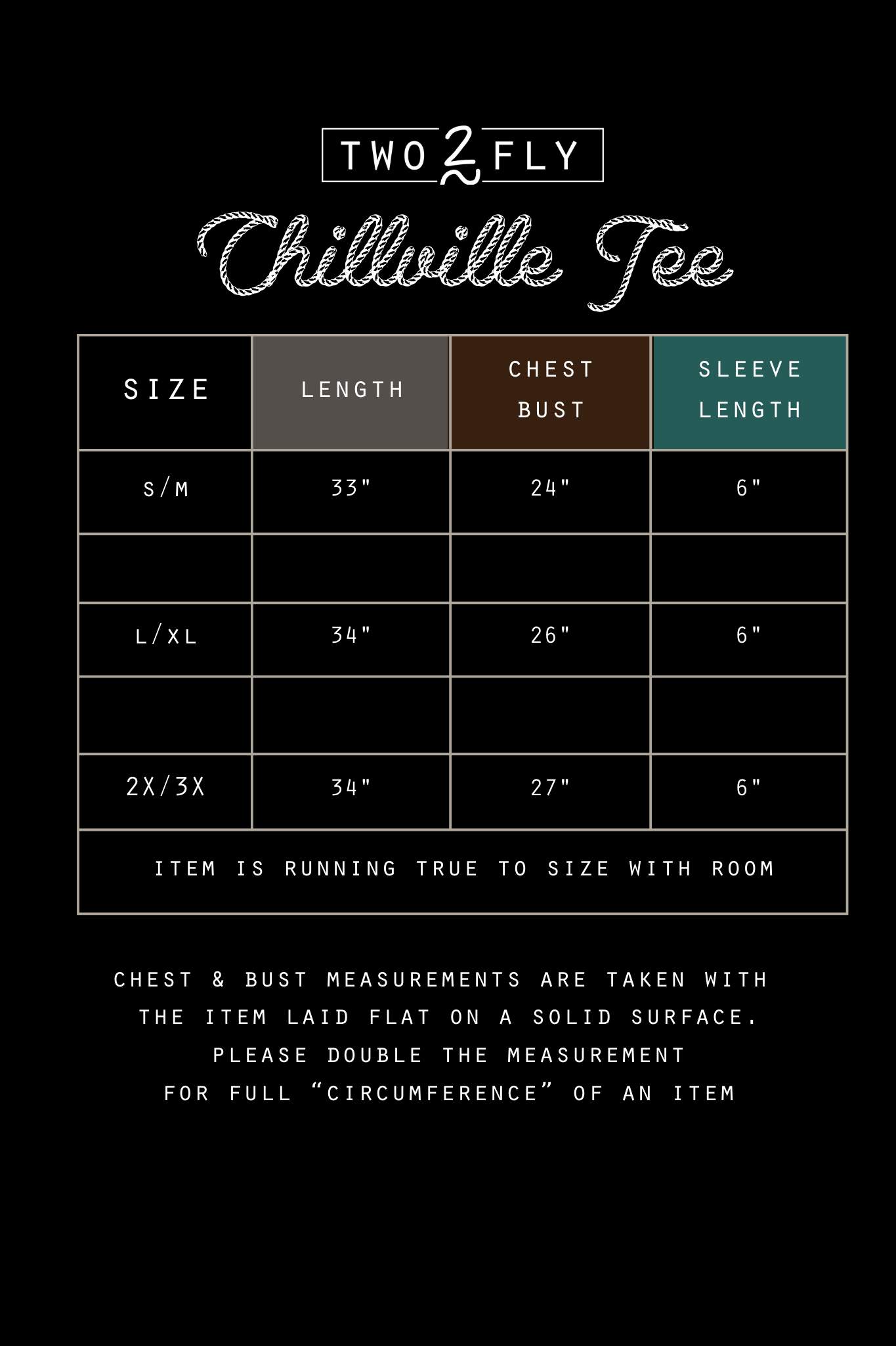 CHILLVILLE TEE *POP [2X/3X ONLY]