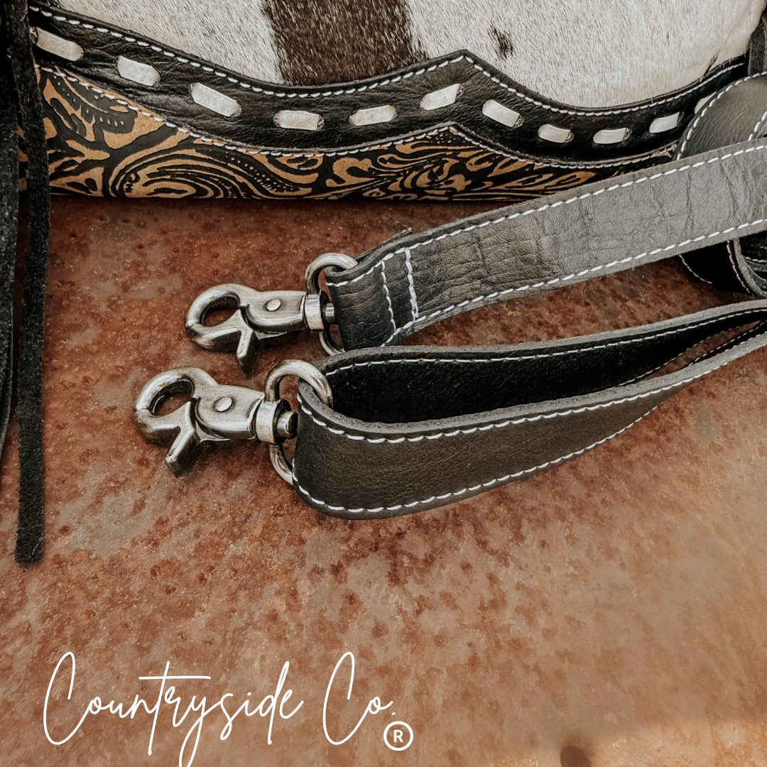 Priscilla Cowhide Conceal Carry Purse by Countryside Co.