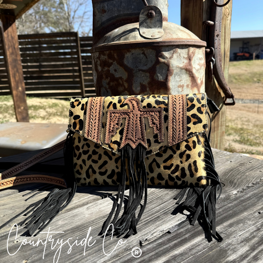 Freebird Cowhide Purse by Countryside Co.