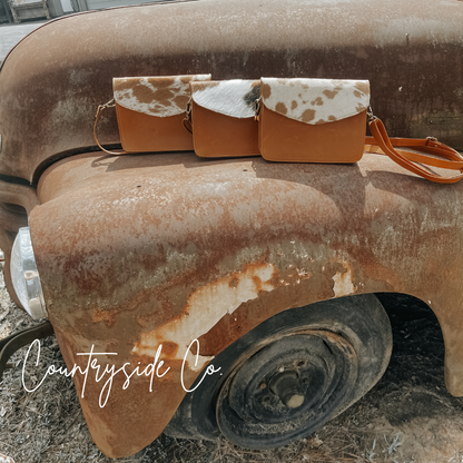 Nashville Chic Cowhide Purse by Countryside Co.