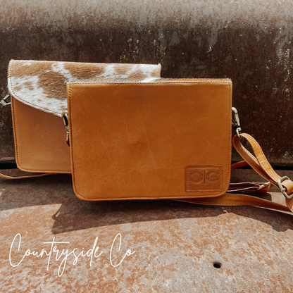 Nashville Chic Cowhide Purse by Countryside Co.