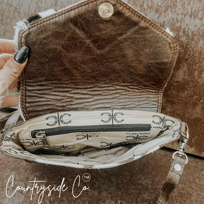 Maple Cowhide Crossbody Purse by Countryside Co.