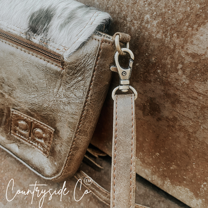 Maple Cowhide Crossbody Purse by Countryside Co.