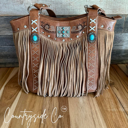 Mia Fringe Concealed Carry Tote