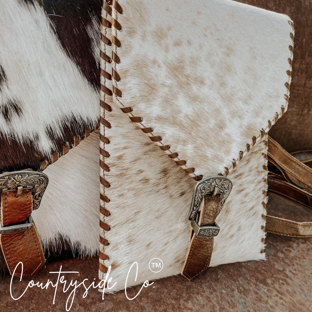 Rustler Cowhide Buckle Purse by Countryside Co.