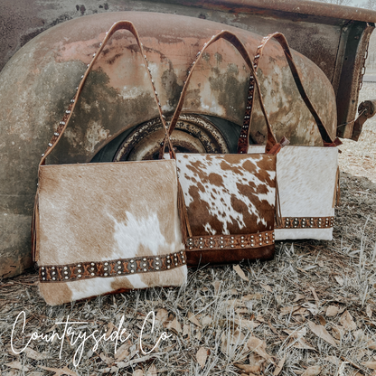 Couture Cowgirl Cowhide Purse by Countryside Co.