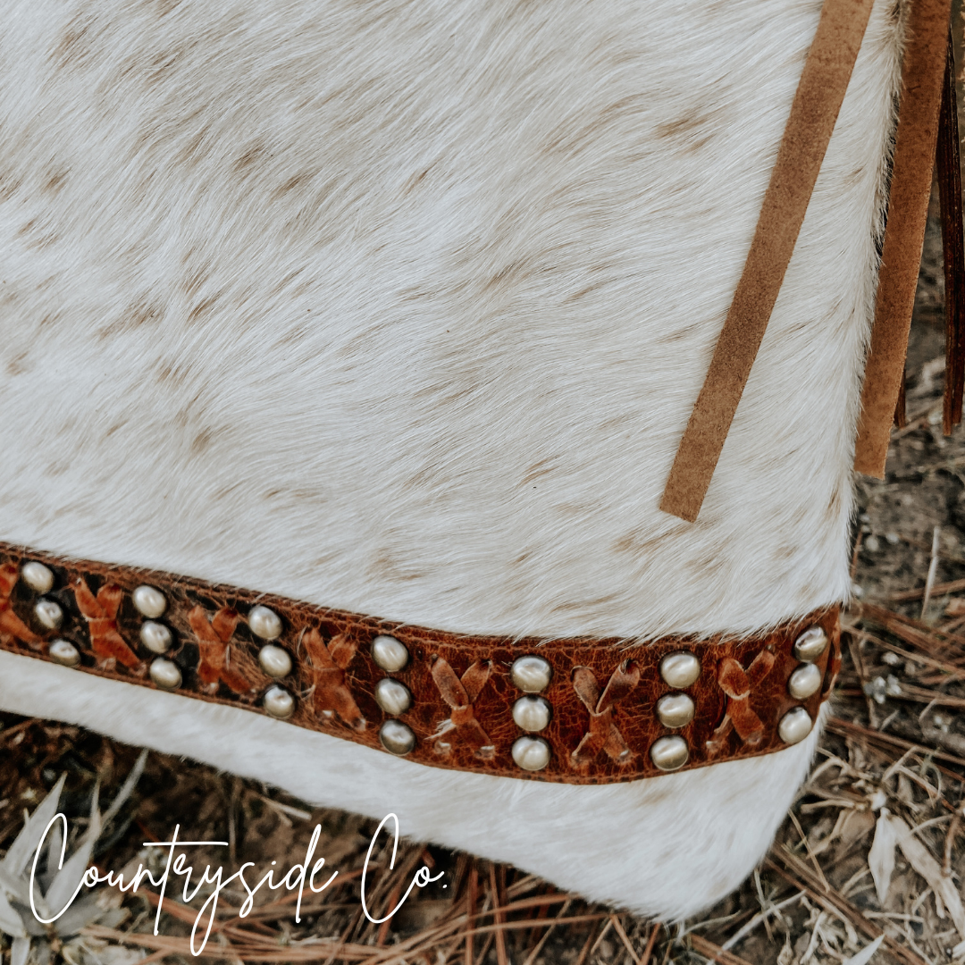 Couture Cowgirl Cowhide Purse by Countryside Co.