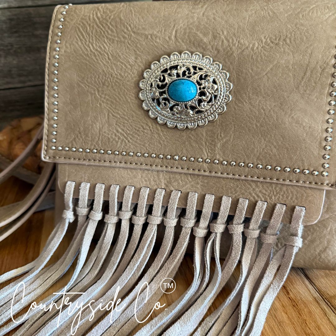 Layla Fringe Purse - Wristlet