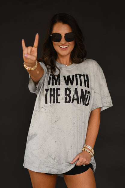 I’m With The Band Colorblast Tee