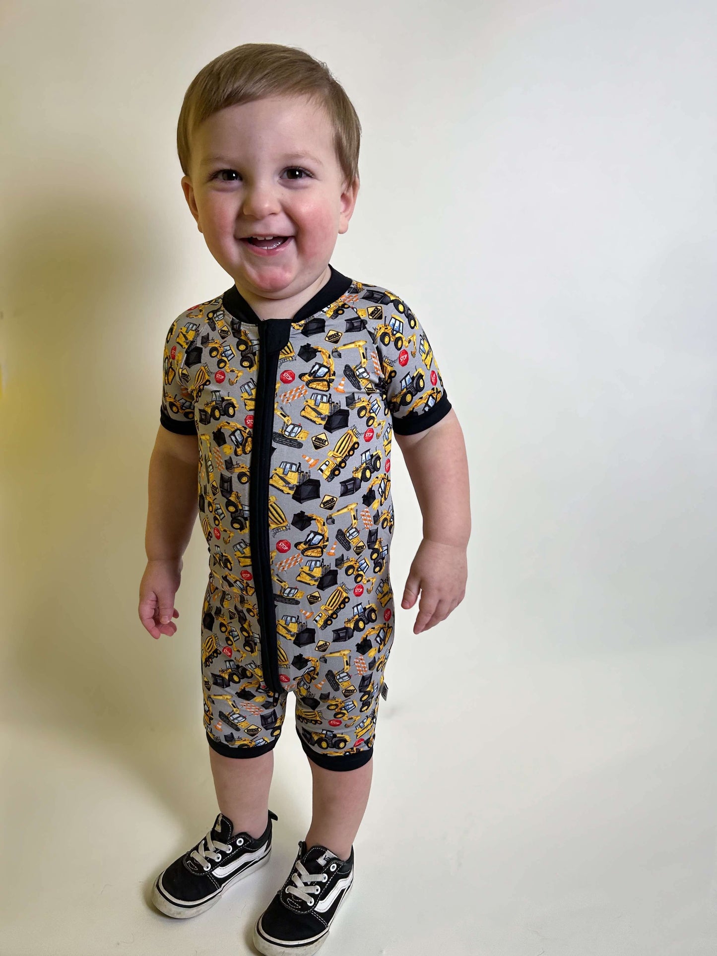 Construction 2.0 Bamboo Shortie Romper