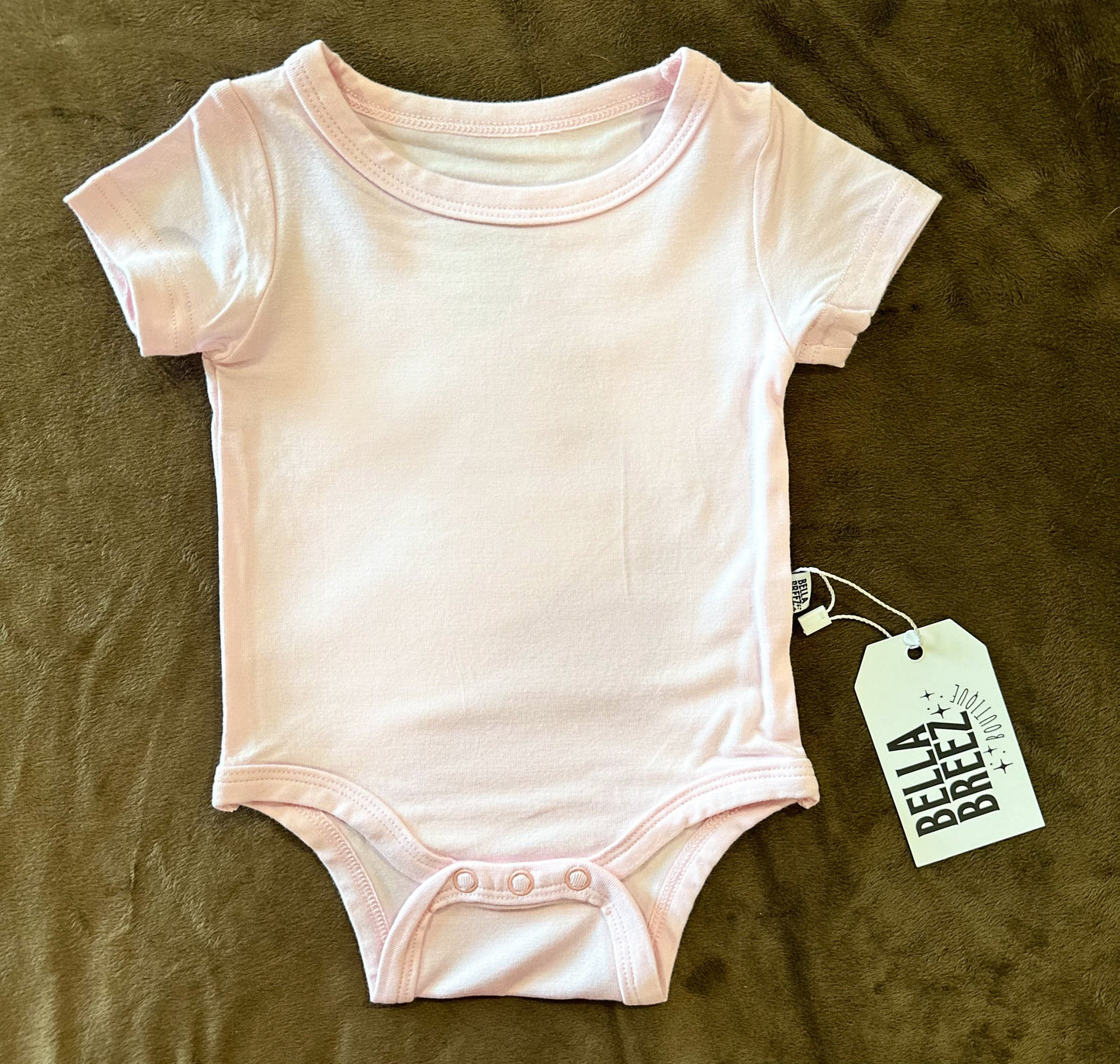 Pink Bamboo Bodysuit