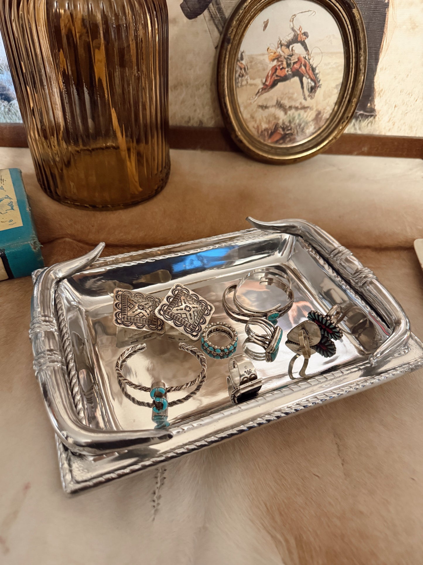 The Longhorn Catch All Tray
