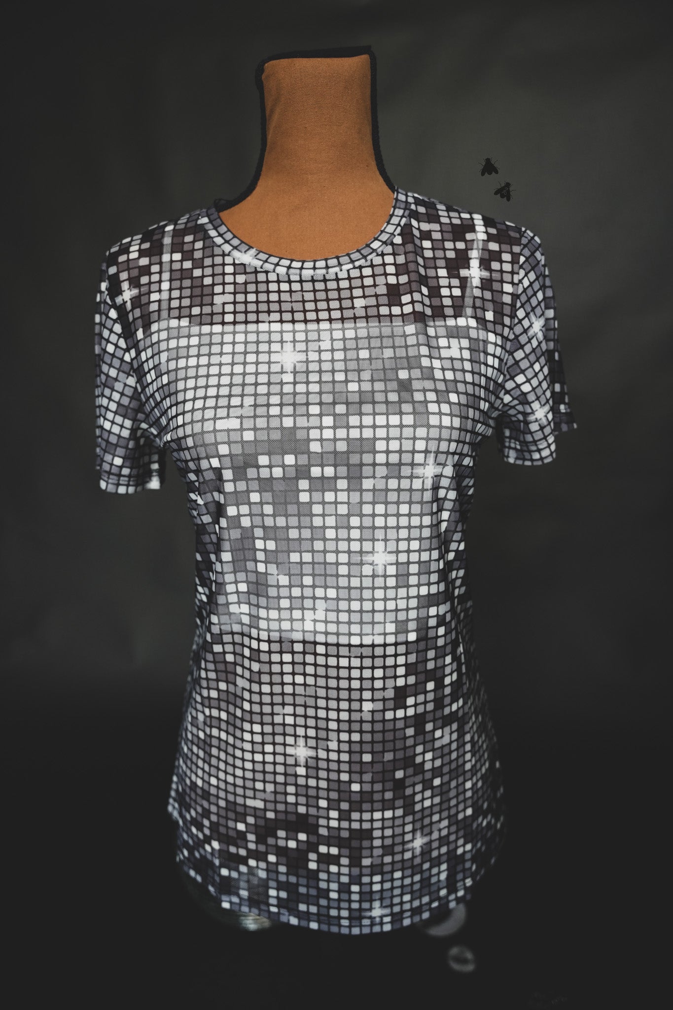 DOLLY DISCO MESH TEE