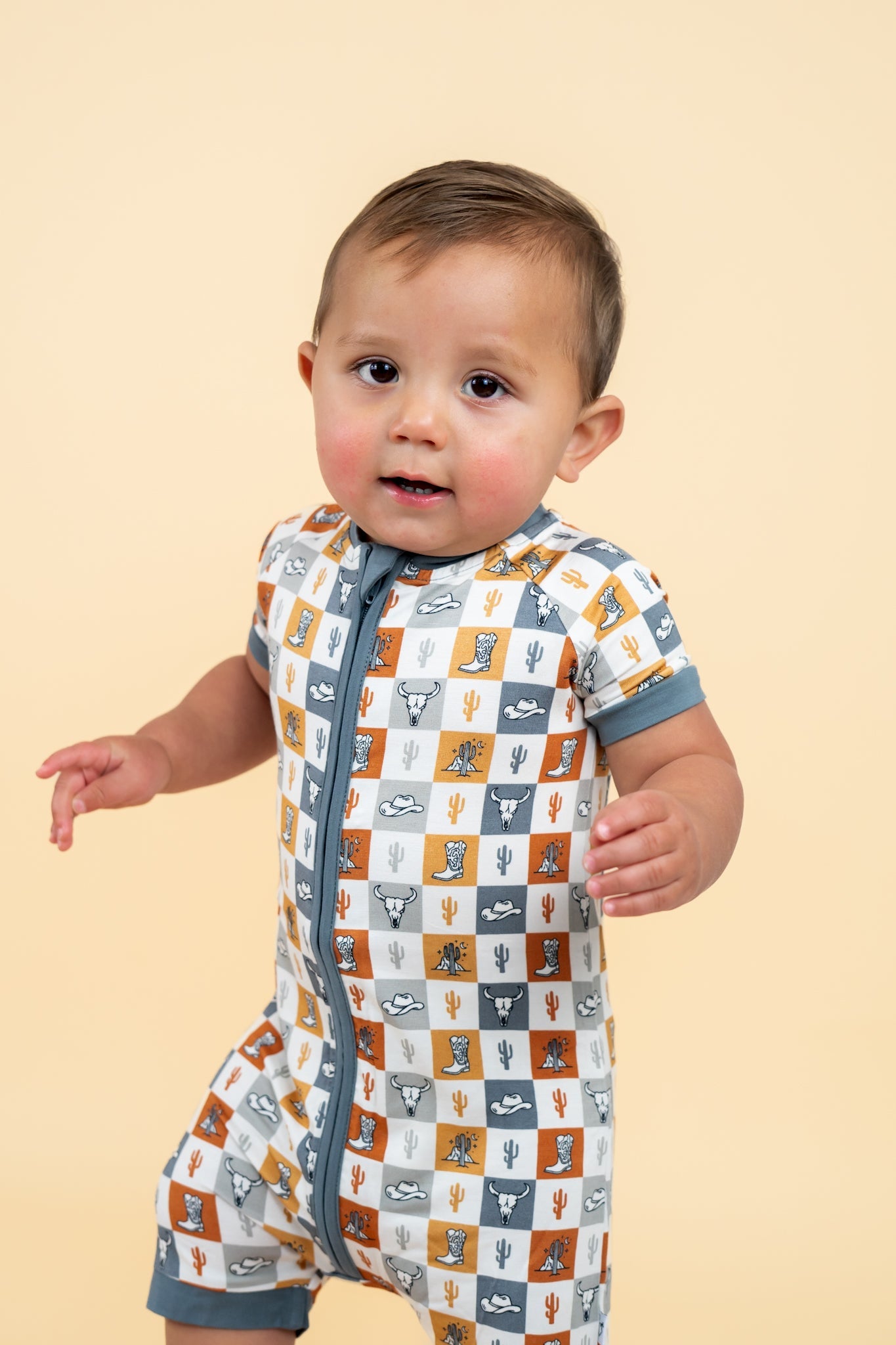 WILD WEST CHECKERS DREAM SHORTIE