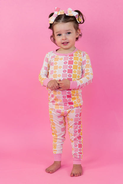 SUMMER SUNSET CHECKERS DREAM SET