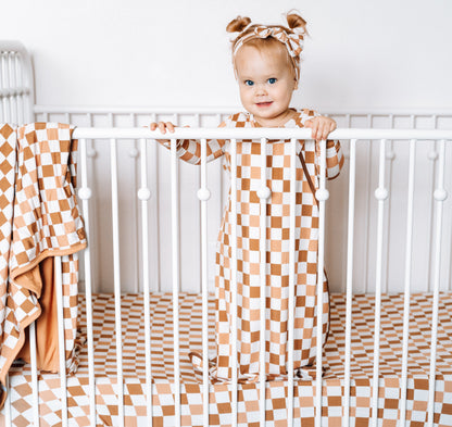 CHESTNUT CHECKERS DREAM SLEEP SACK