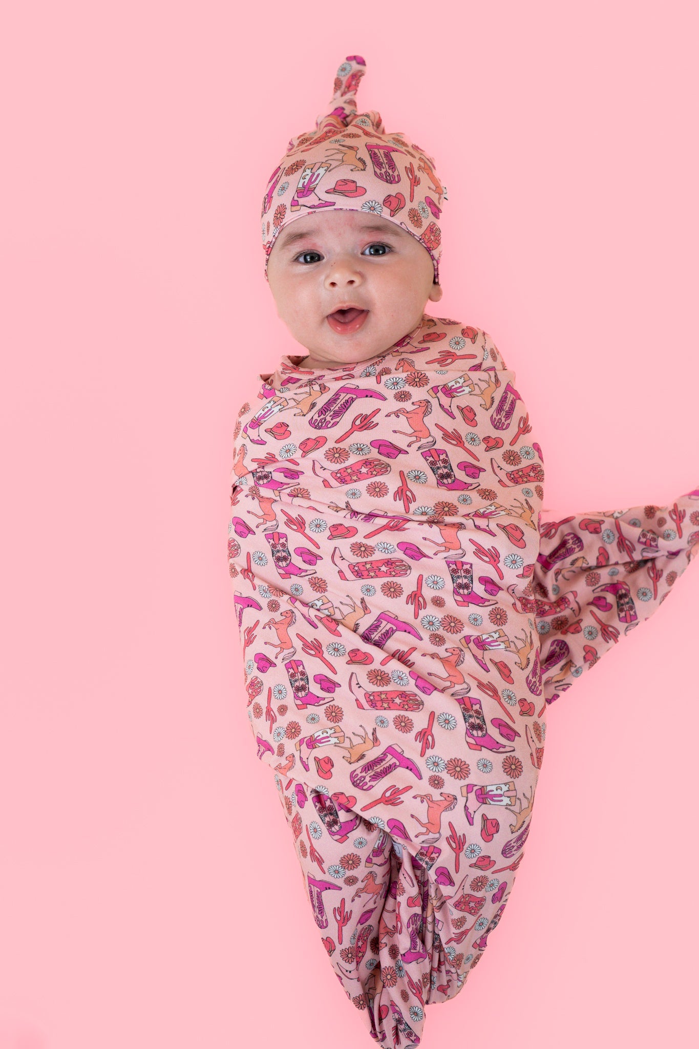 STAY WILD COWGIRL DREAM SWADDLE & BEANIE